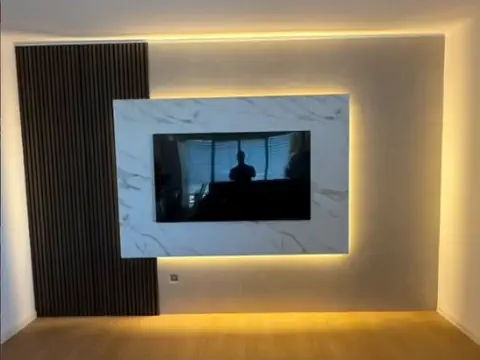 Parete TV in cartongesso