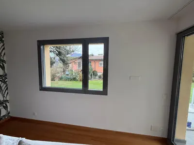 Dopo: Risoluzione dei danni da umidità di risalita - Intonaco danneggiato dall'umidità rimosso e parete ripristinata - RDL Home Service