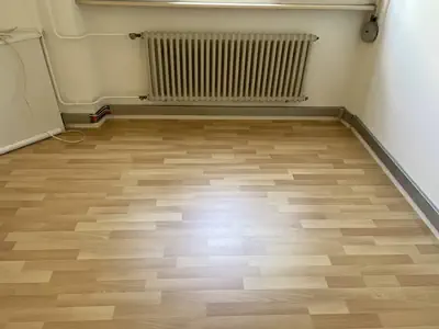 Dopo: Rifacimento solaio e posa laminato - Casa d'epoca a Lugano: vecchio solaio in legno rimosso e nuovo laminato posato - RDL Home Service