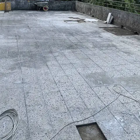 Prima: Ristrutturazione terrazza di 50 m²